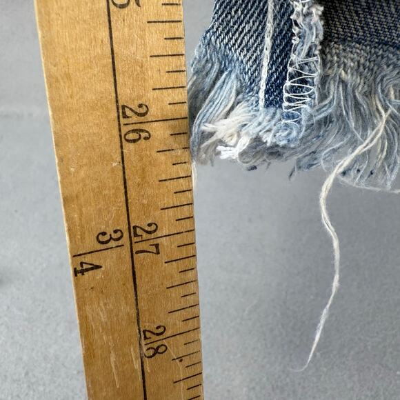 Pol Anthropologie Women's Reckless Boyfriend Distressed Jeans SMP35 Sz.M Preppy - Picture 15 of 16